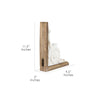 Two-Tones Wood Corbel Shelf Brackets (Set of 2)
